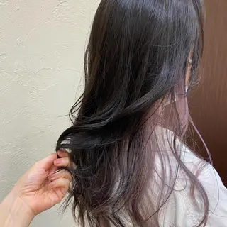ロング ブリーチ🌈ハイトー ンカラー ✨アニカ✨のヘアスタイル