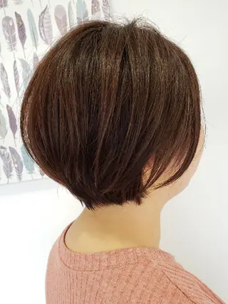 ショート 清水 沙織のヘアスタイル