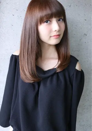ロング カラー 統括ディレクター kuriのヘアスタイル