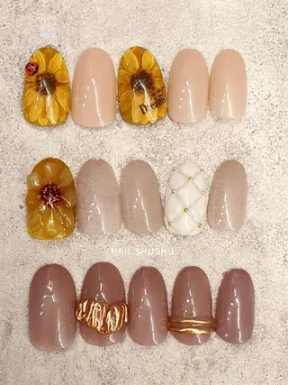 ネイル 3dパーツ/流行り 👧shushu❤️のネイルデザイン