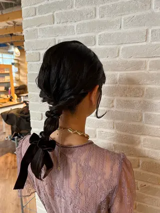 ロング ヘアアレンジ Topstylist YUKIのヘアスタイル