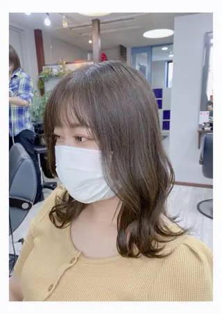 ミディアム カラー ＊横浜駅＊ 金子 誠也のヘアスタイル
