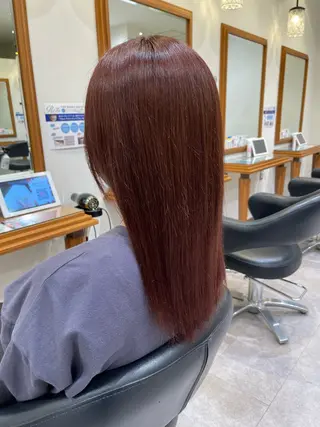 ミディアム カラー ✂︎髪質改善・ Yuitoのヘアスタイル