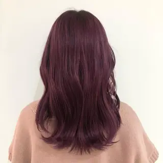 ミディアム カラー 中村 彪我のヘアスタイル
