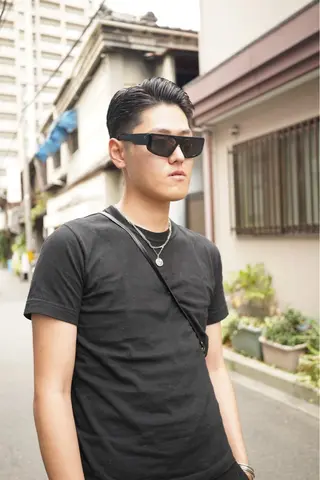 ショート メンズ スパイキーショート /パーマ/山本孝明のヘアスタイル