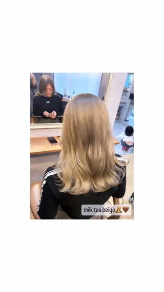 カラー 🫧小峰 夕依のヘアスタイル