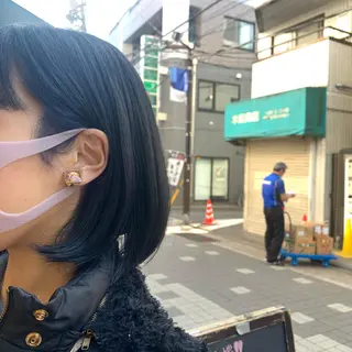 ショート カラー ヘアアレンジ 小白井 由美のヘアスタイル