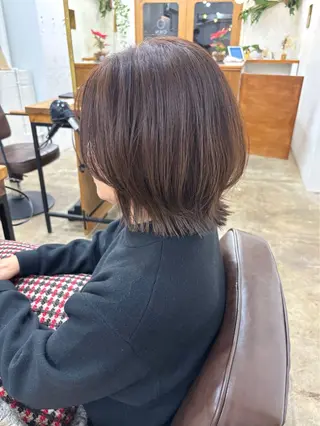 ミディアム カラー ayano🫧 《CIEN》のヘアスタイル