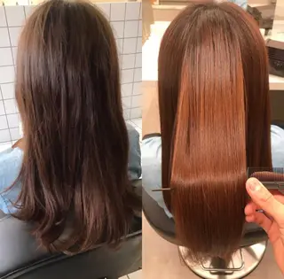 ミディアム カラー パーマ ヘアアレンジ 🎀愛されモテヘア♡ 梅澤夏基🎀のヘアスタイル