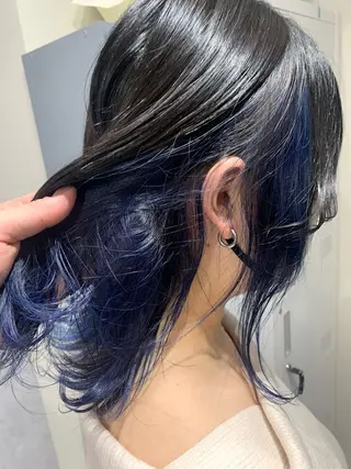 ミディアム 池袋/カラー特化🎨 ロング料金なし🩵のヘアスタイル