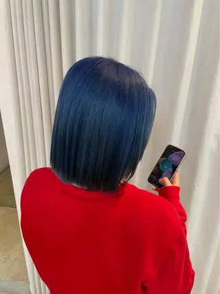 ショート カラー 安井まゆ _Box mico.のヘアスタイル