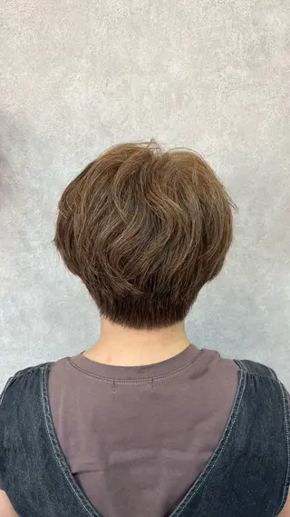 ショート パーマ 松本 心雪🌱‬のヘアスタイル