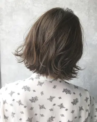 ショート カラー レイヤーカット BLend 渋谷のヘアスタイル