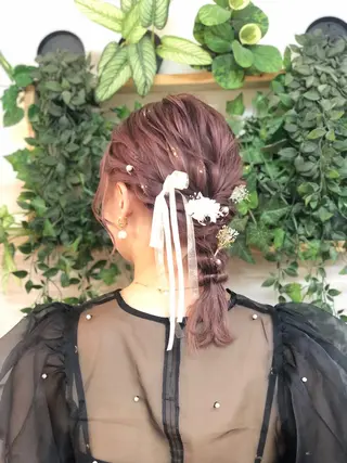 ヘアアレンジ AYA/ヘアセット/ メンズ/コーンロウのヘアスタイル