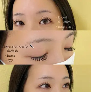 マツエク・マツパ eyelash salon LiFUのマツエク・マツパデザイン