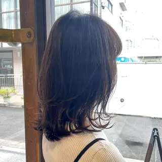 ミディアム カラー matka白髪ぼかし 大人ヘア/KEIKOのヘアスタイル