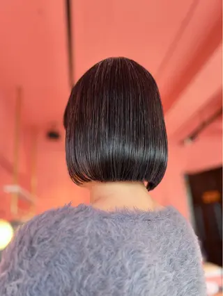ミディアム 樋口 花穂のヘアスタイル