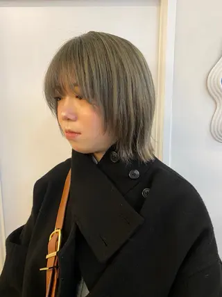 ショート カラー ichika/福岡 /透明感カラー🤎のヘアスタイル