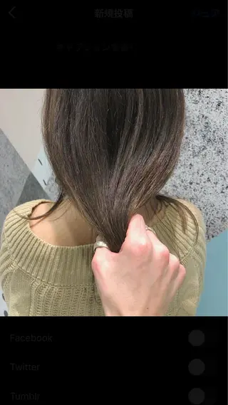 セミロング 【赤坂】髪質改善✨ 矢口嵩人のヘアスタイル