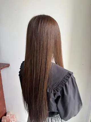 ロング カラー 大塚 しおりのヘアスタイル
