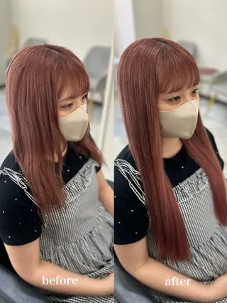 ロング 🩵ララモアナ nazu🩵のヘアスタイル