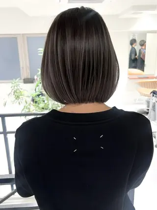 ショート カラー ✨小顔顔まわり✨ サイトウ　アツキのヘアスタイル