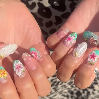 ネイル AMATERAS 💅💖AKINAのネイルデザイン