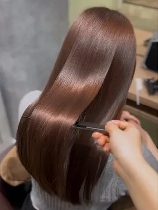 ロング ヒビキ/モテ×愛され /ブリーチ特化のヘアスタイル