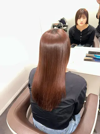 セミロング 美髪特化✨ 伊織✨縮毛矯正✨のヘアスタイル