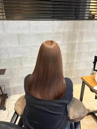 セミロング カラー Lidee kanonのヘアスタイル