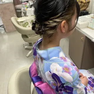 ミディアム ヘアアレンジ 坂本 沙也加のヘアスタイル