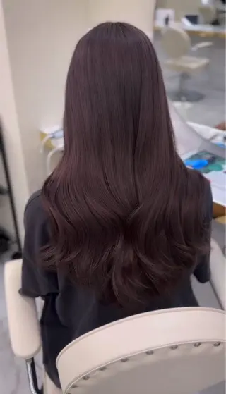 ロング カラー キッズ 髪質改善🫧 カラー特化/Hinaのヘアスタイル