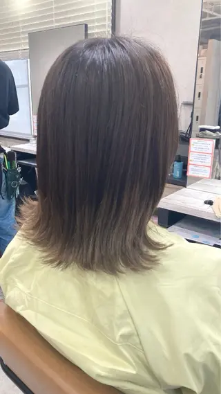 ミディアム カラー 🐈‍⬛Namie 🐈‍⬛のヘアスタイル