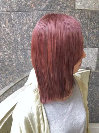 ミディアム カラーアンドケアリタ kitamuuuのヘアスタイル