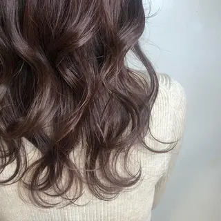 ミディアム カラー ヘアアレンジ マツエク・マツパ 透明感カラー🫧ヘア セット🫧松本菜月の眉毛・アイブロウイメージ