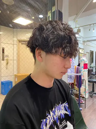 ショート パーマ 髪質改善 ネイル コトミ🐸のヘアスタイル