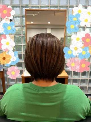 ショート 永田 結梨弥のヘアスタイル