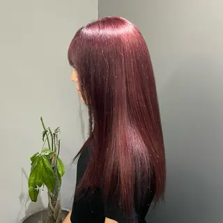 ロング カラー ヘアアレンジ fifth 石川 凪のヘアスタイル