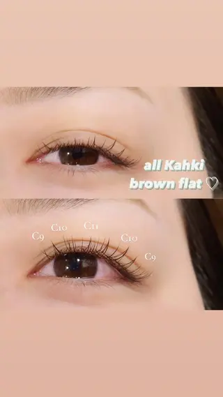 マツエク・マツパ Aya 🖤Be__ 中目黒のマツエク・マツパデザイン