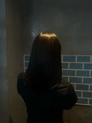 ミディアム 表参道 夏カラー/嵐士のヘアスタイル