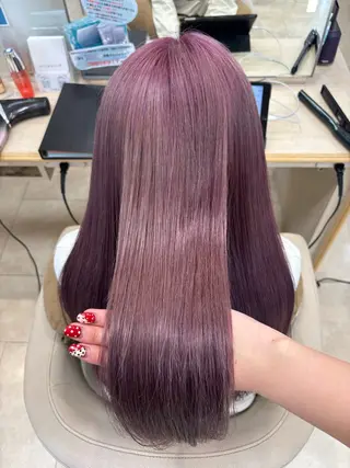 カラー 🎀暖色カラー/透明 感カラー/ひな🎀のヘアスタイル