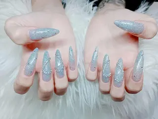 ネイル Hana Bloom Nail💜Akiのネイルデザイン