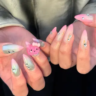 ネイル GO TODAY シェアサロン 吉祥寺Glint店所属・ミチ💖吉祥寺💖 icebbleuのネイルデザイン