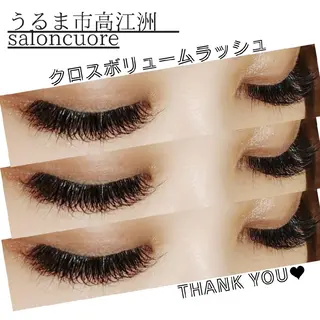 マツエク・マツパ saloncuore サロンクオレのマツエク・マツパデザイン