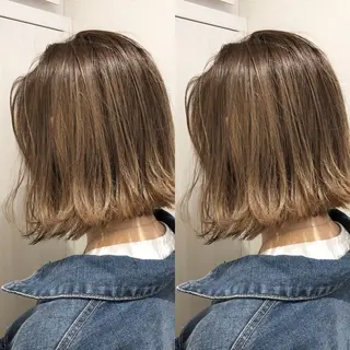 ミディアム カラー 三鷹で1番ショート ボブをカットする新谷のヘアスタイル