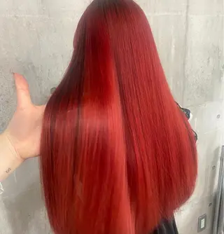 ロング カラー SHURI❤️🔥 中/韓mix ♡のヘアスタイル