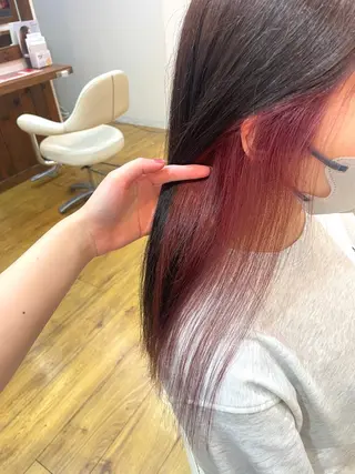 ロング カラー 💖ダブルカラー/ ヘアセット/晴香💖のヘアスタイル