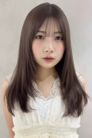 ロング すずか ／艶感カラー🪽🫧のヘアスタイル