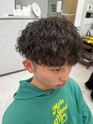 パーマ メンズ 🍐シャドウパーマ メンズ特化/守岡🍐のヘアスタイル