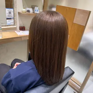 ミディアム 福川優月 /レイヤー /透明感カラーのヘアスタイル